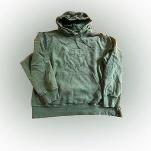 Champion Teal Hoodie for Men - Size Large